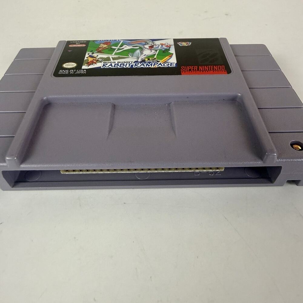Bugs Bunny Rabbit Rampage (Super Nintendo, - Picture 3 of 3
